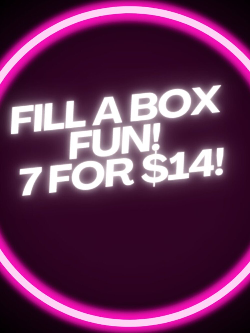 Lives Only! Fill a Box! $14 for 7 items!!!